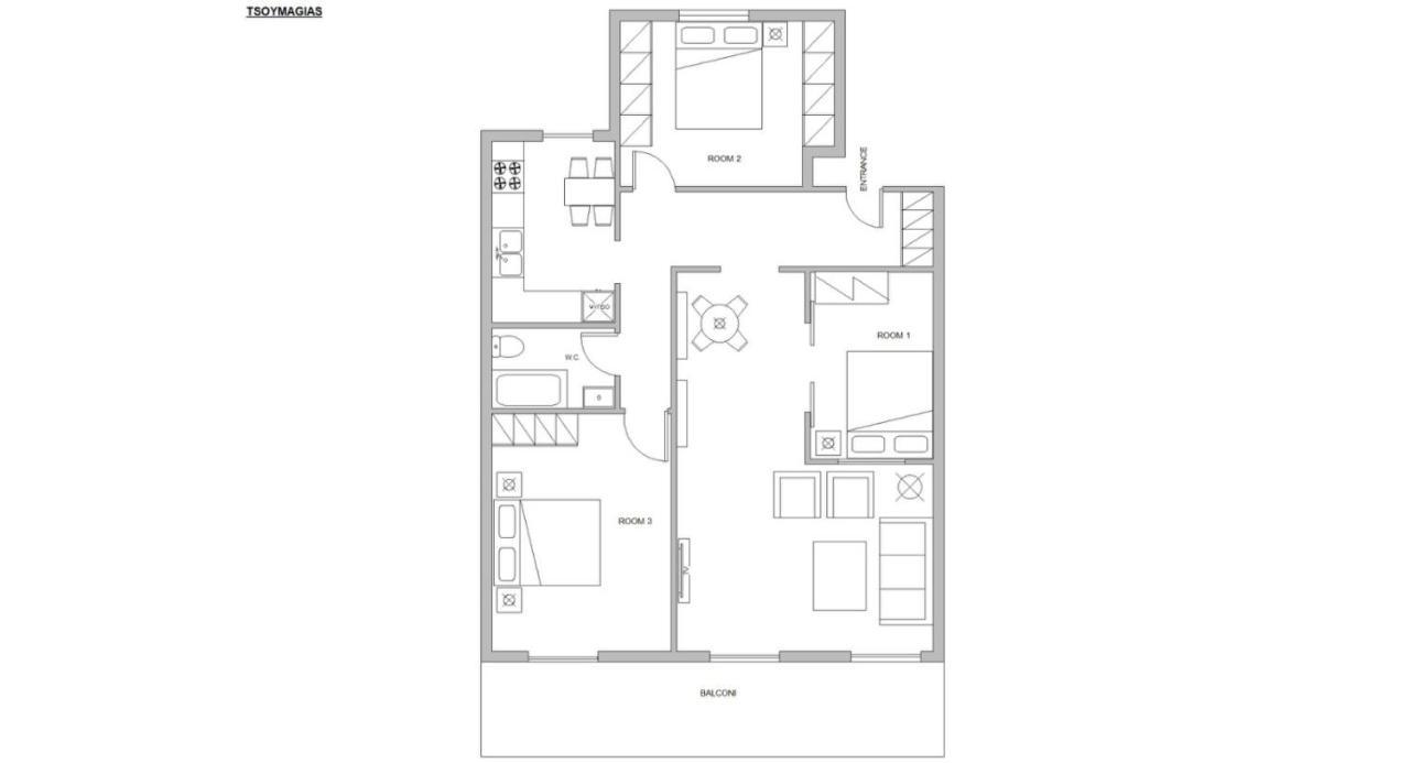 테살로니키 Houseloft Harmony Gardens 아파트 외부 사진